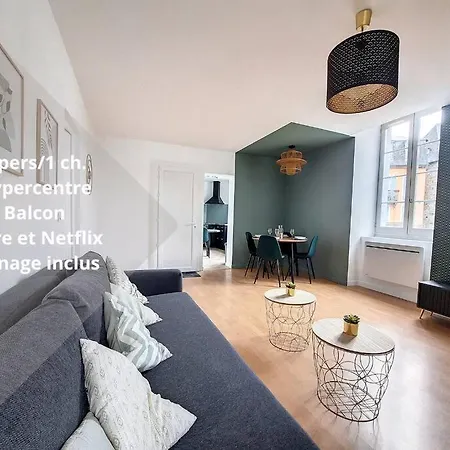 شقة Le Twenties*fibre*netflix*menage Bagnères-de-Bigorre